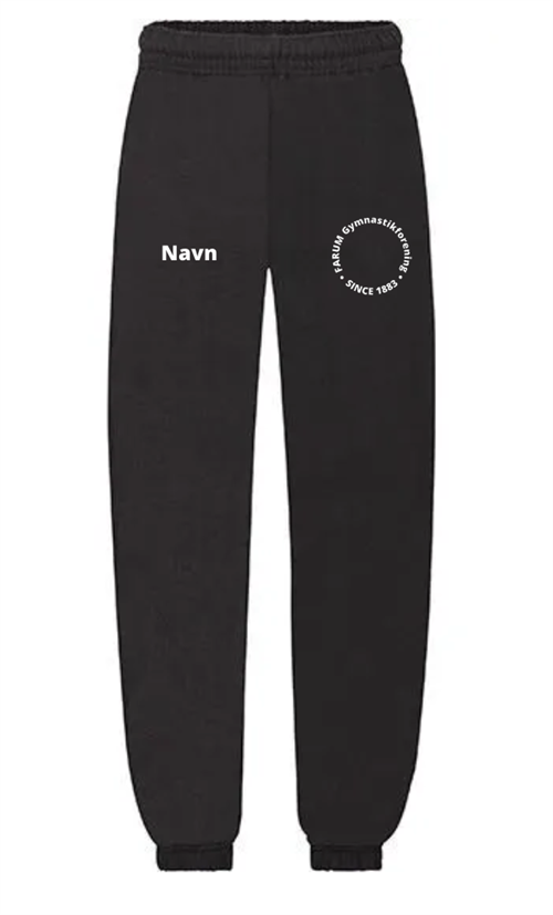 FGF sweat pant sort voksen